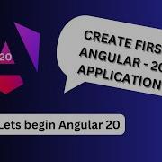 Angular 20 Create First Application In Angular 20