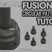 CIRCULAR PATTERNS In Autodesk Fusion 360 With The Circular Pattern Tool