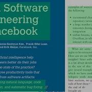 Read A Paper AI In Software Engineering At Facebook