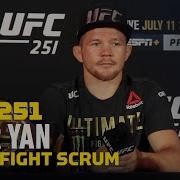 UFC 251 Petr Yan Post Fight Press Conference MMA Fighting