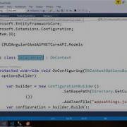 Angular 6 CRUD With ASP NET Core Web API And Entity Framework Core Part 1