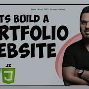 Personal Portfolio Website Using HTML CSS And JavaScript From Scratch