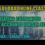 CREATING CUSTOMIZED SERVICE ACCOUNTS FOR SQL SERVER
