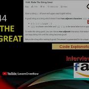 Make The String Great LeetCode 1544 Java LearnOverflow