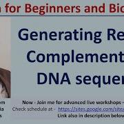 Reverse Complement Of A DNA Sequence Python 12