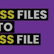 CONVERT SCSS FILES INTO ONE CSS FILE USING SCRIPT Minified Version Included