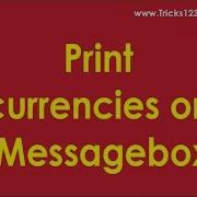 Python Selenium Print Currencies On Message Box