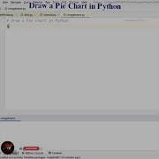 Draw A Pie Chart In Python Prof Antony Vijay Shorts