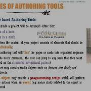 CSC253 MULTIMEDIA INTRODUCTION TO AUTHORING TOOLS