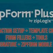 ZipForm Plus Training