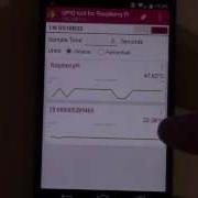 DS18B20 Raspberry Pi GPIO Tool Android App Temperature Monitoring