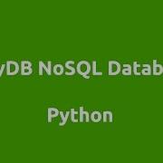Python TinyDB Database Tutorial