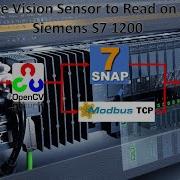 OpenCV PLC Siemens Communication Using Modbus Or Snap7