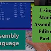 Using Atari S Assembler Editor Part 2