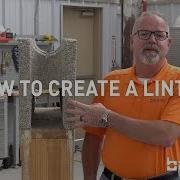 Creating A Lintel With Bautex Block