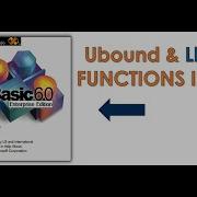 Ubound Lbound FUNCTIONS IN VB6 0
