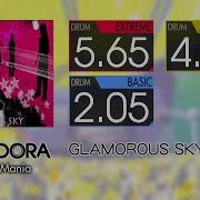 GITADORA コナステ GLAMOROUS SKY EXTREME BASIC Drum