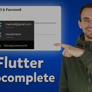Flutter Tutorial How To Autocomplete TextField Autofill Email Username Password