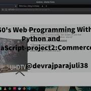 Harvard S CS50 Web Programming With Python And JavaScript Project2 Commerce