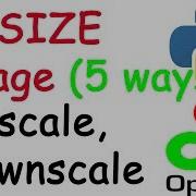 Resize Or Scale An Image Using Python 5 Different Types Of Image Resize