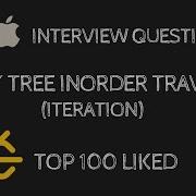 Leetcode 94 Binary Tree Inorder Traversal Iteration Stack Python Code Explanation
