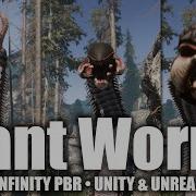 Giant Worm Character Pack For Unity Infinity PBR