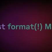 Rust Format Macro Explained When To Use It And When Not To