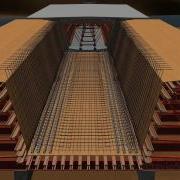 Bridge Construction Incremental Launching 3D Animation