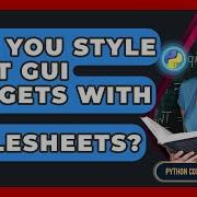 Can You Style PyQt GUI Widgets With QSS Stylesheets Python Code School