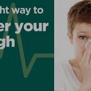 The Right Way To Cover Your Cough