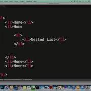 HTML Tutorial How To Create A Nested List In HTML