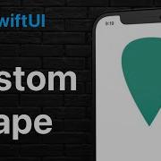 SwiftUI Custom Path Drawing Map Balloon Shape