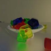 More Jelly Cubes Falling Blender Softbody Simulation