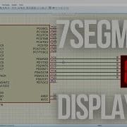 7 Segment Display Interfacing With ATmega16 32 To 8086 UP Through 8255 PPI Using Proteus