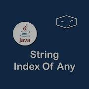 String Index Of Any In Java