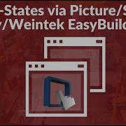 Multi States Via Picture Shape Library Weintek EasyBuilder Pro