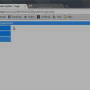 PHP Tutorial Create A Member System In PHP How To Make A User Login Page For Member System 2 3