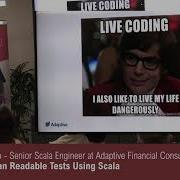 Bruno Bonanno Writing Human Readable Tests Using Scala