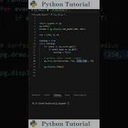 Drawing Circles In Pygame Python Tutorial