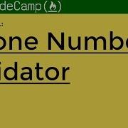 TUTORIAL Telephone Number Validator FreeCodeCamp Algorithm