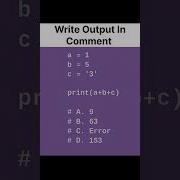 Python Quiz