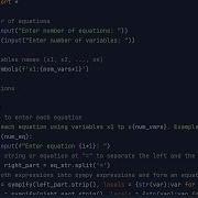 Part 2 Of Solving Systems Of Equations With Python S Sympy Step By Step Tutorial