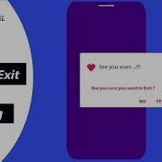 Exit Dialog Button Android Intermediate Level 12
