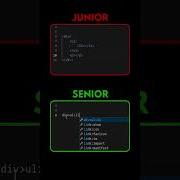 Junior Vs Senior Developer HTML Part 7 Shorts Shortsvideo Html Developer Javascript Youtube