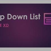 Create A Drop Down Menu Using Adobe Xd