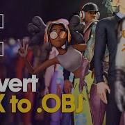 Простое преобразование FBX в OBJ для Element 3D пошаговое руководство