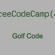 Golf Code Free Code Camp