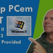 PCem Windows 98 Setup Pentium II Voodoo 3 All Files Provided