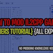 How To Mod Il2CPP Library Games Beginners Tutorial All Explained
