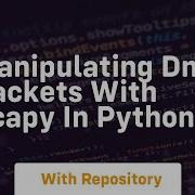 Manipulating Dns Packets With Scapy In Python